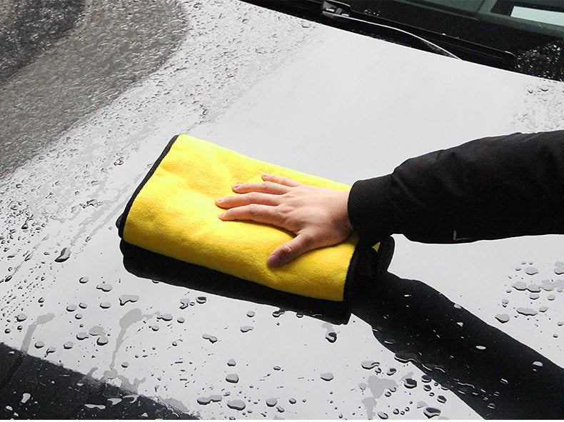 Car Wash Microfiber Chenille Gloves - Waterproof lining - Premium