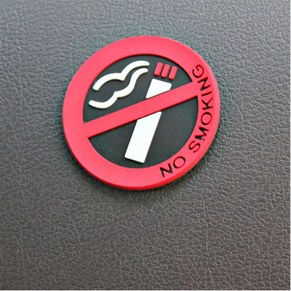 5 x No Smoking Stickers Waterproof Rubber Vinyl Stickers for Car Taxi Van Shop Minicab Bus Coach NO SMOKING SIGN