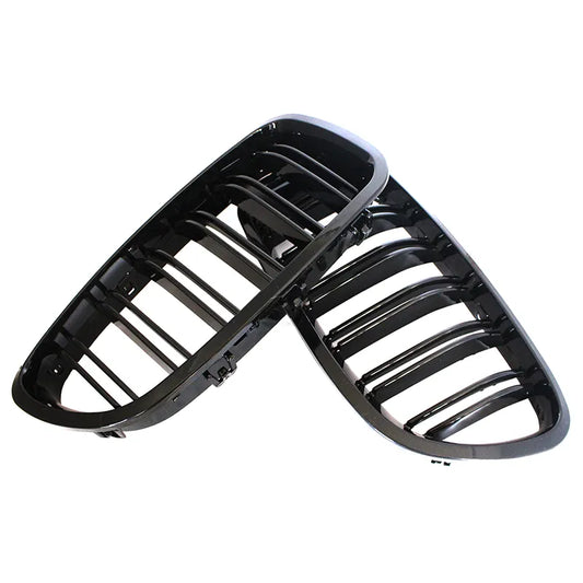 Gloss Black Carbon Style Kidney Grill for BMW 5 Series F10/F11