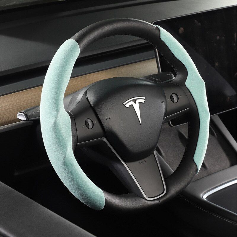 Tesla Model 3 Model Y Steering Wheel Cover - Anti Slip Cover - Car Accessories