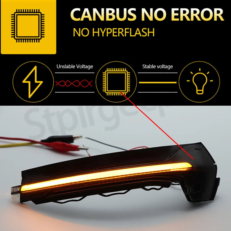 Dynamic Blinker Turn Signal Indicator Light for Audi A3 8V