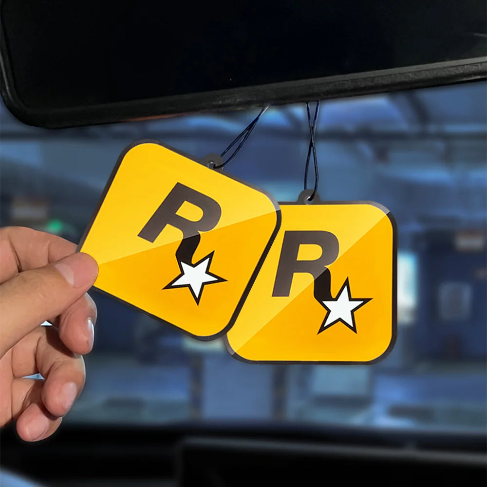 Rockstar Games R LOGO Air Freshener