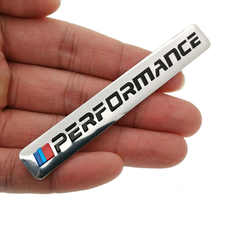 1PCS Car Logo Badge M-Power Performance For BMW