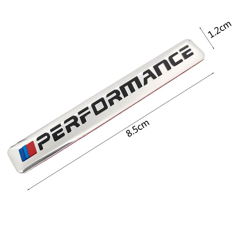 1PCS Car Logo Badge M-Power Performance For BMW