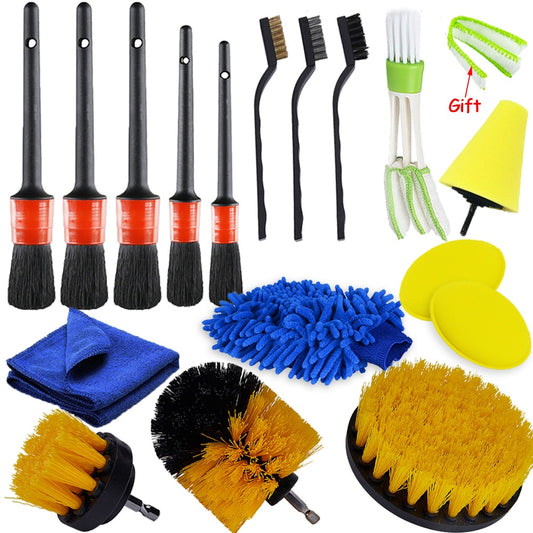 FULL 18 PIECE CAR DETAILING KIT