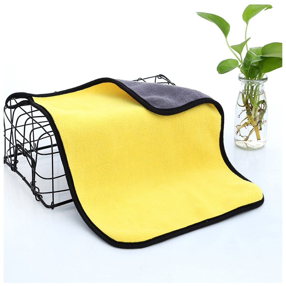 Super Absorption Microfiber Car Drying Towel Cleaning Cloth